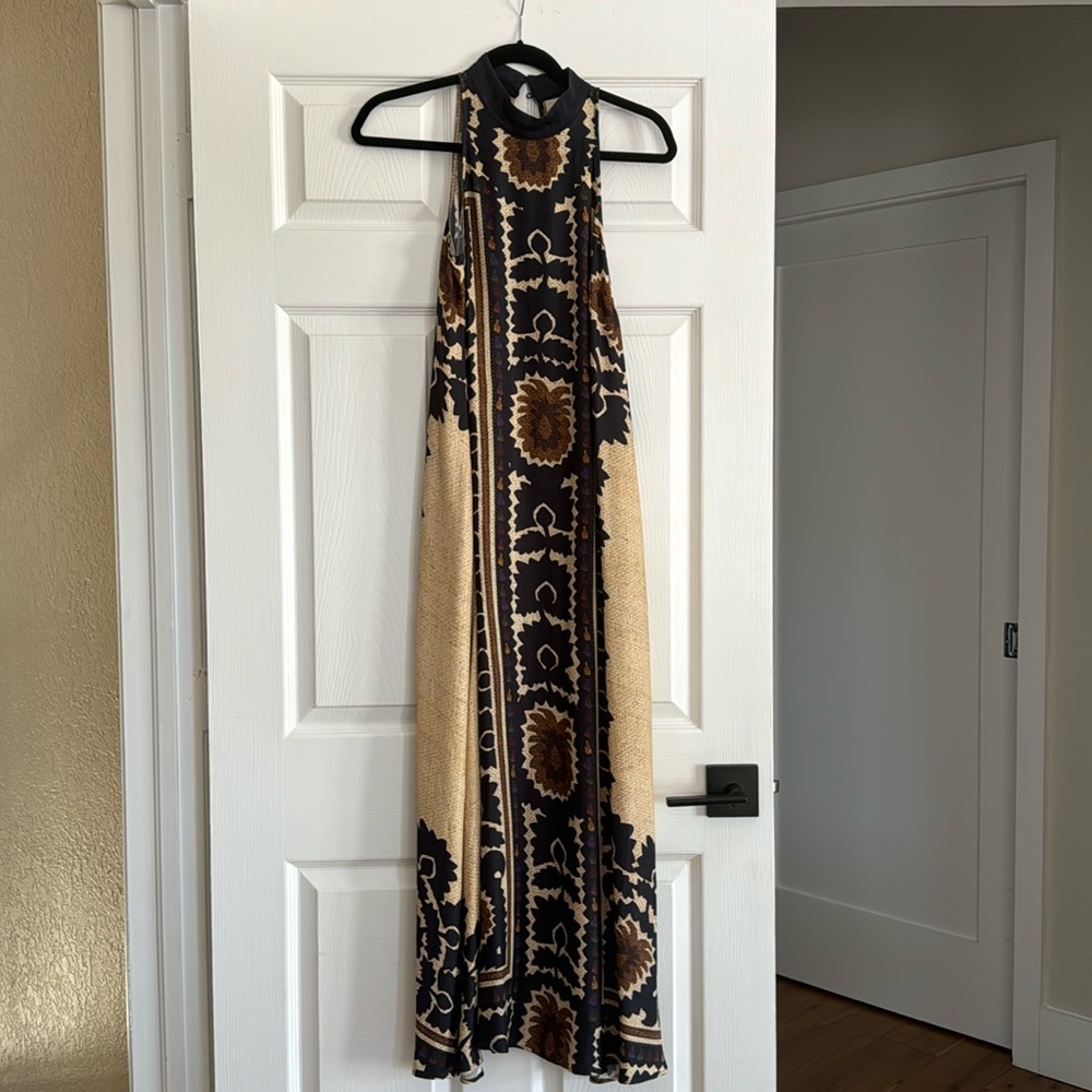 Gorgeous Farm Rio for Anthropologie Maxi dress